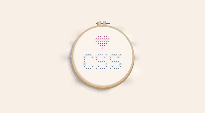 “CSS” embroidery