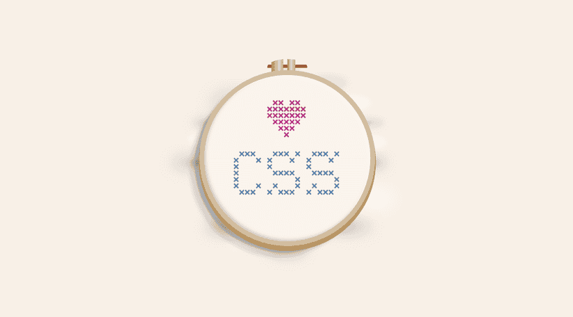 “CSS” embroidery